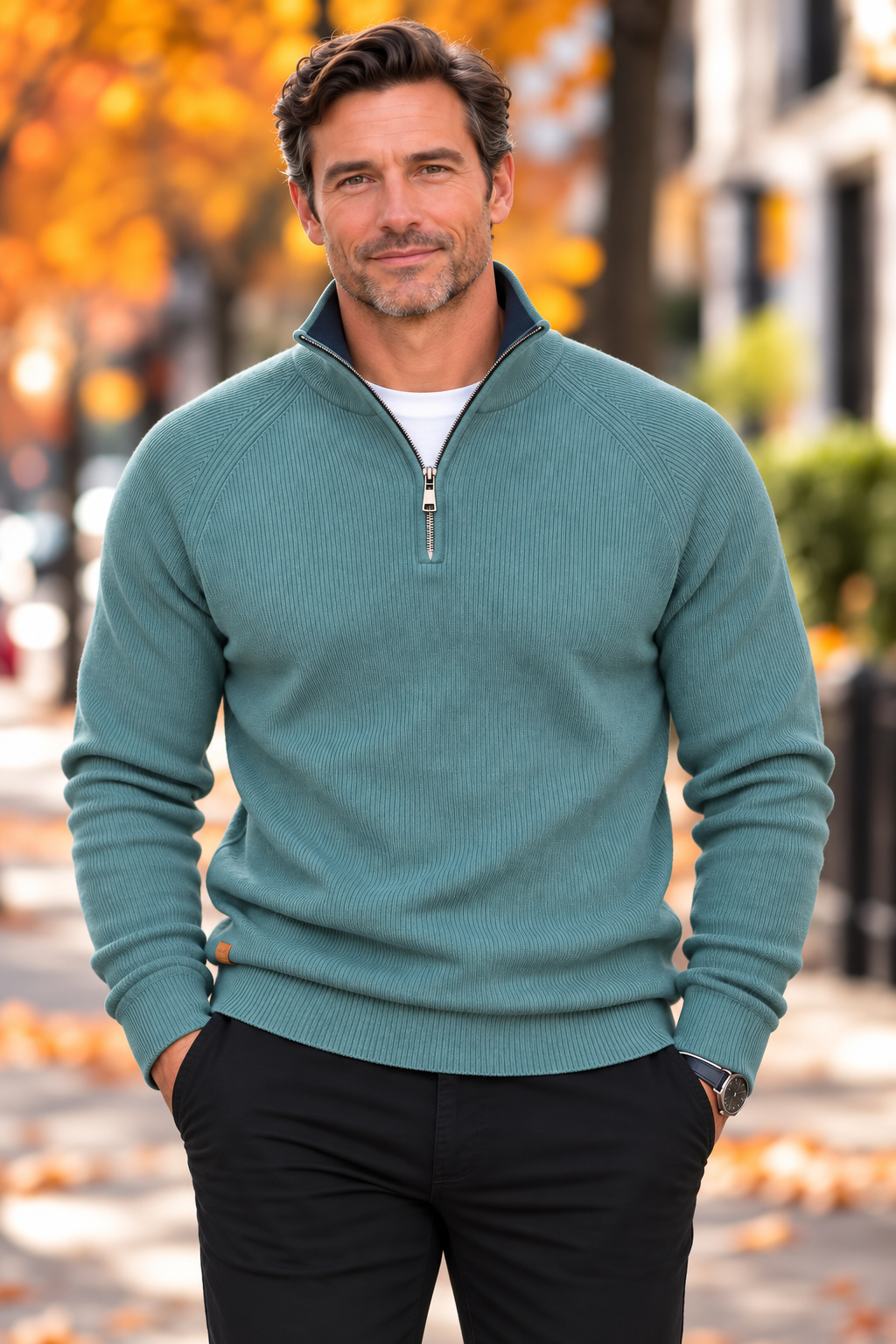 Half-Zip Sweater