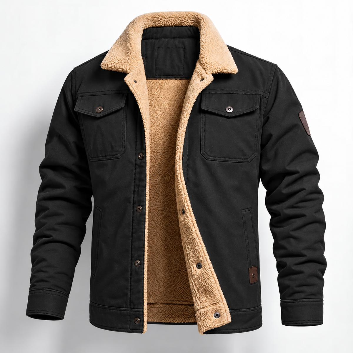 Sherpa-Lined Jacket
