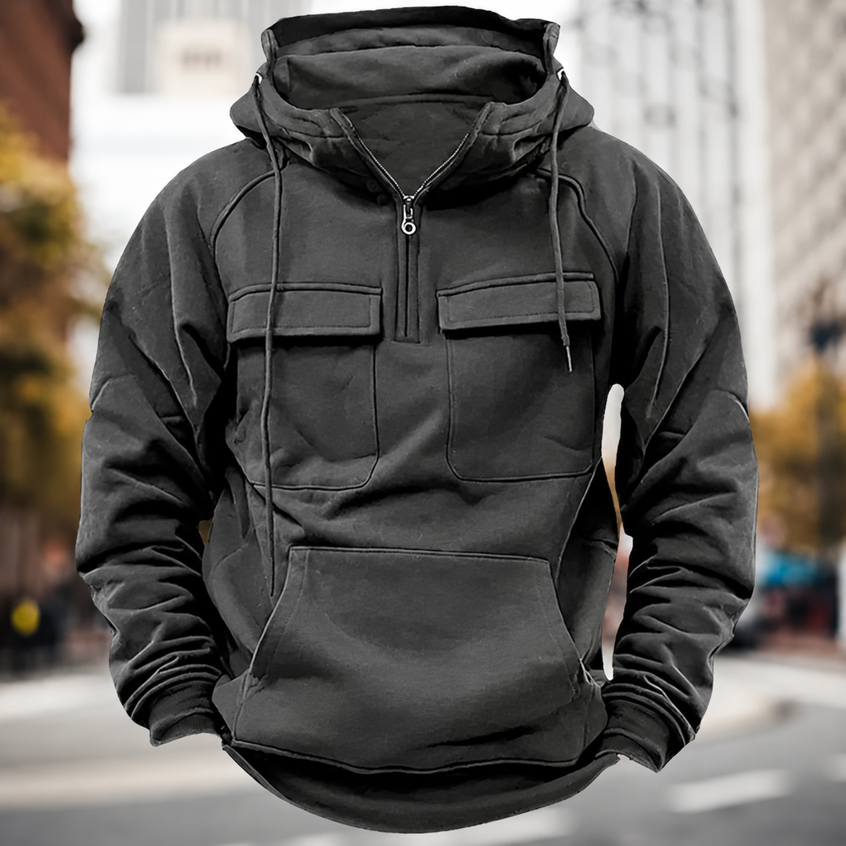 New Hooded Pullover