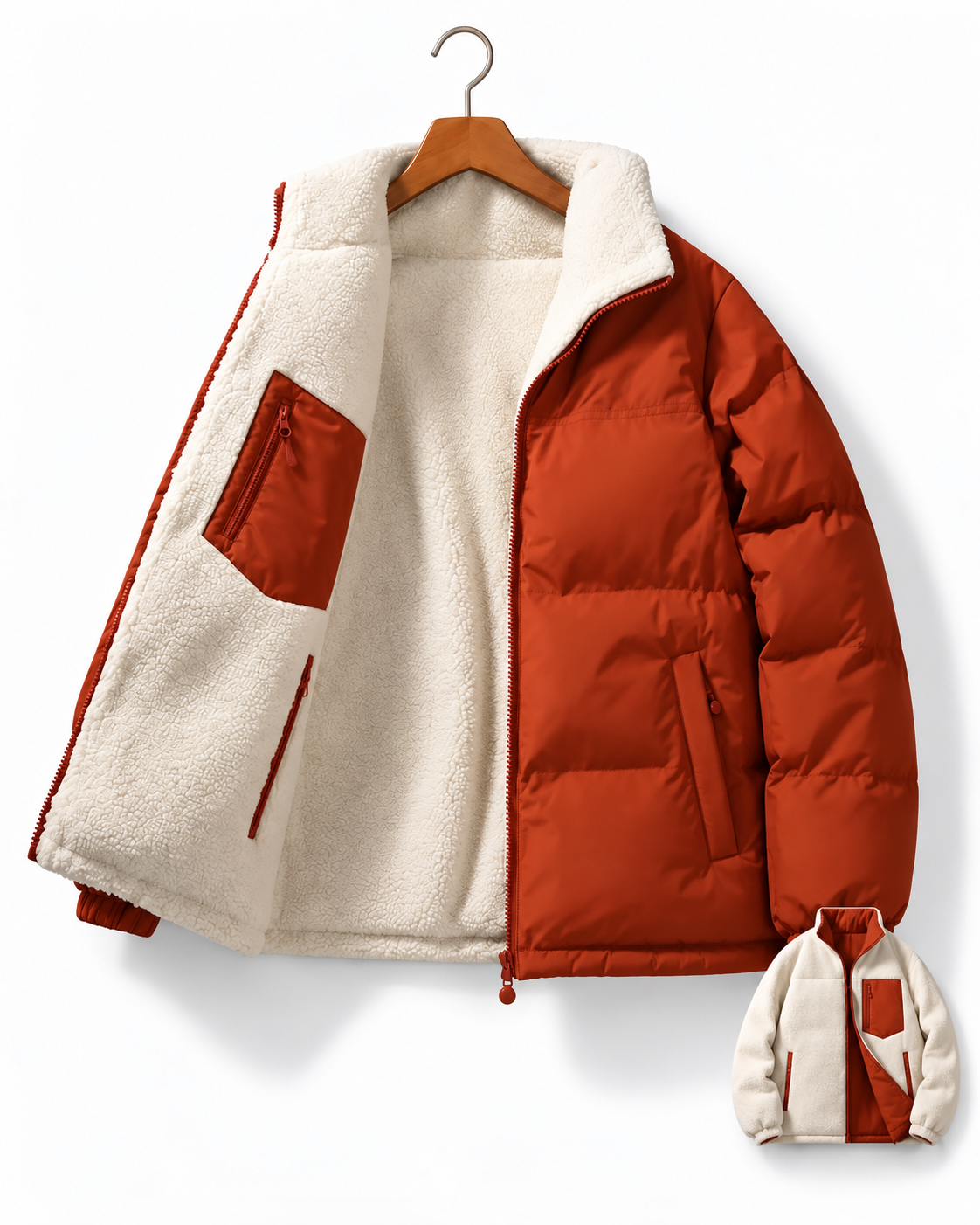 Fleece Reversible Jacket