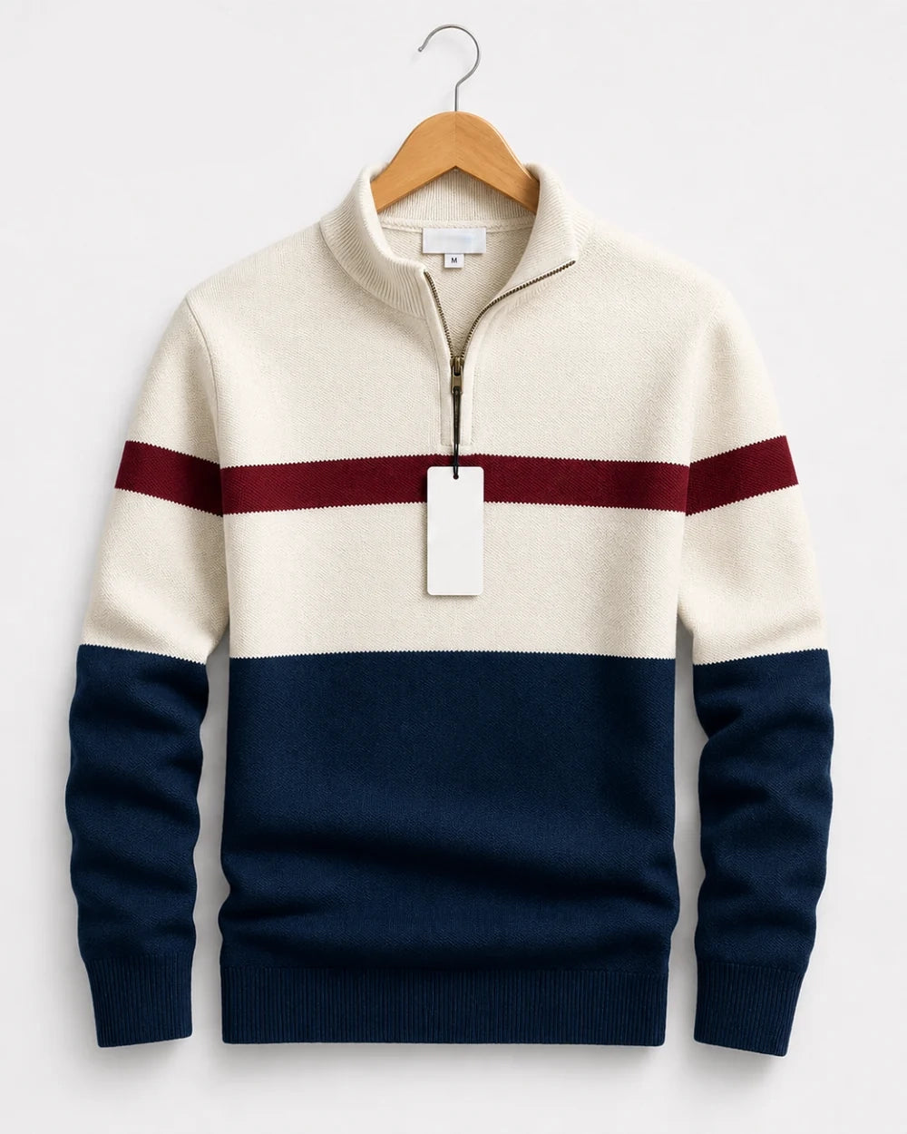 Half-Zip Knit Sweater