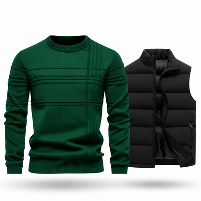 Premium Sweater + Vest Free
