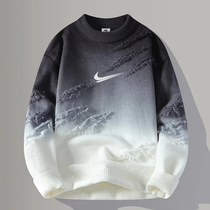 Gradient Crewneck Sweater