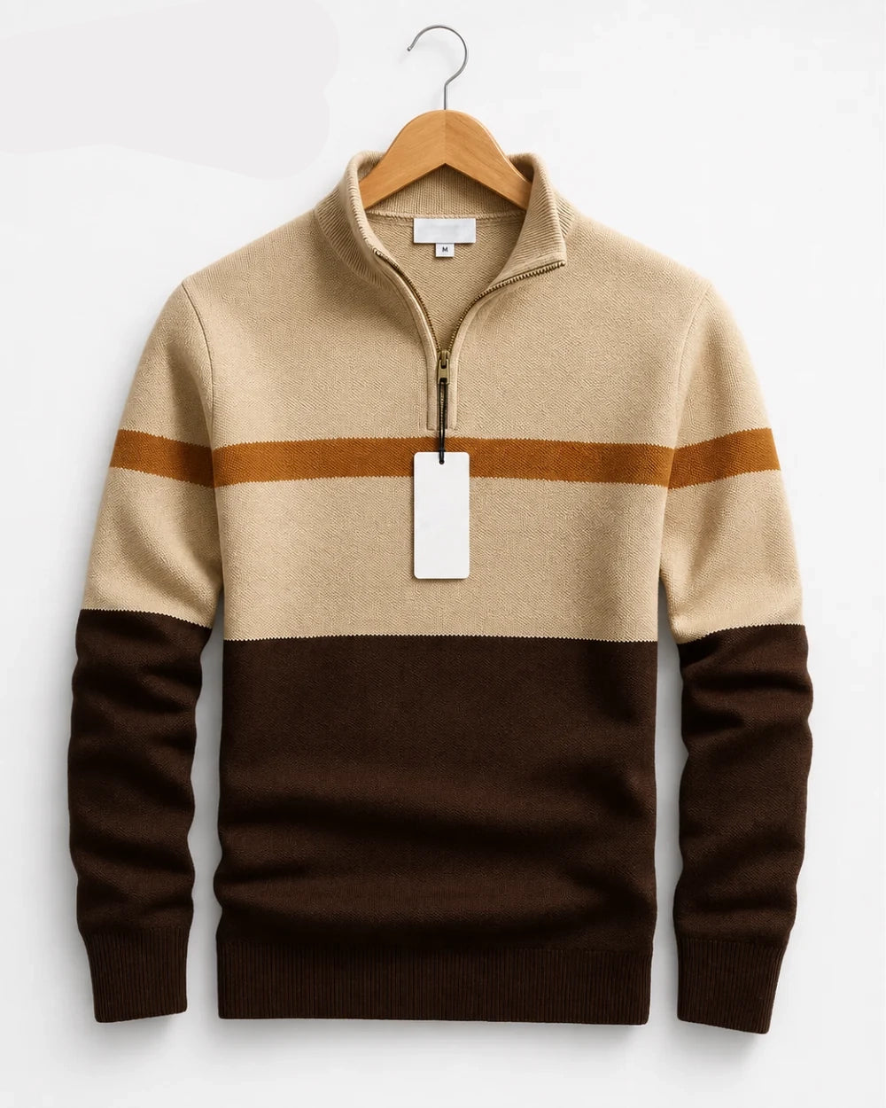 Half-Zip Knit Sweater