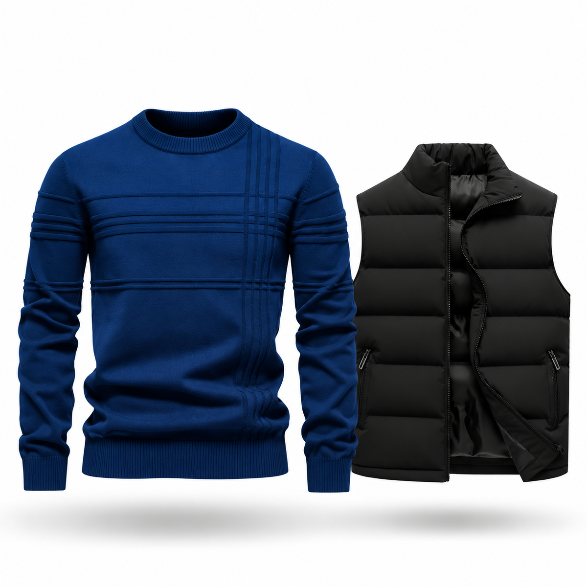 Premium Sweater + Vest Free