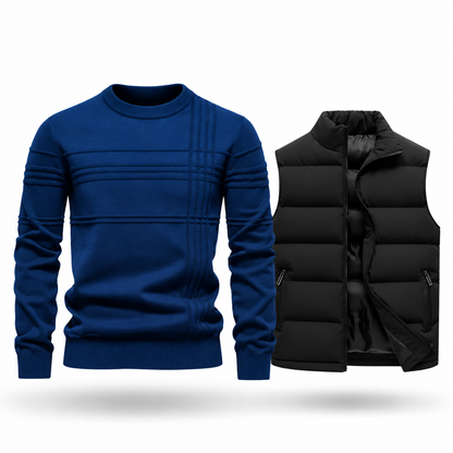 Premium Sweater + Vest Free