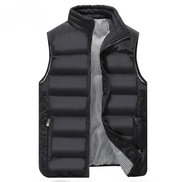 Stand Collar Vest