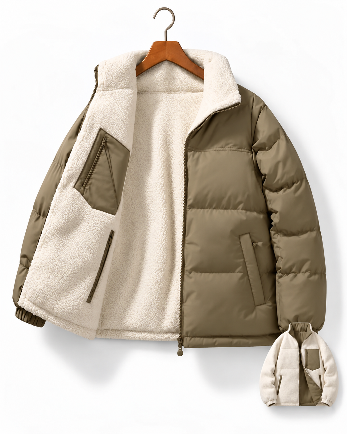 Fleece Reversible Jacket