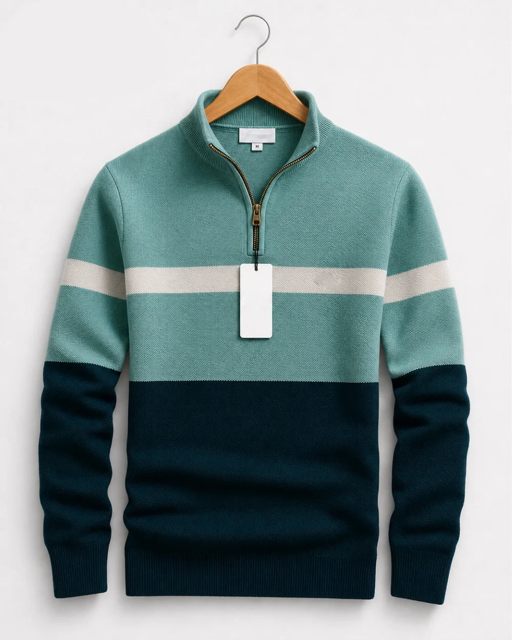 Half-Zip Knit Sweater