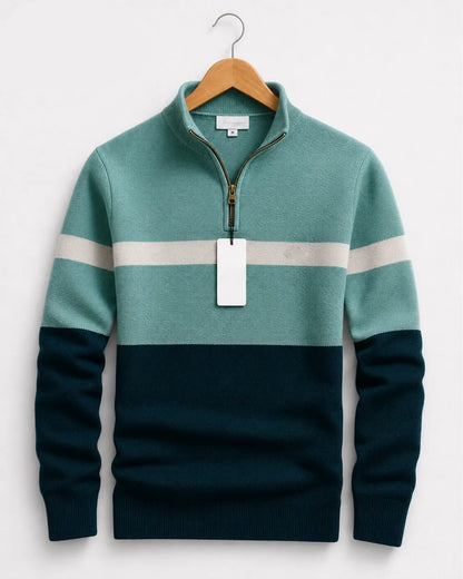 Half-Zip Knit Sweater