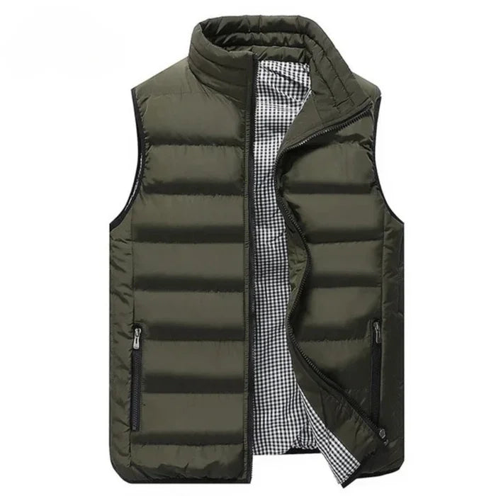 Stand Collar Vest