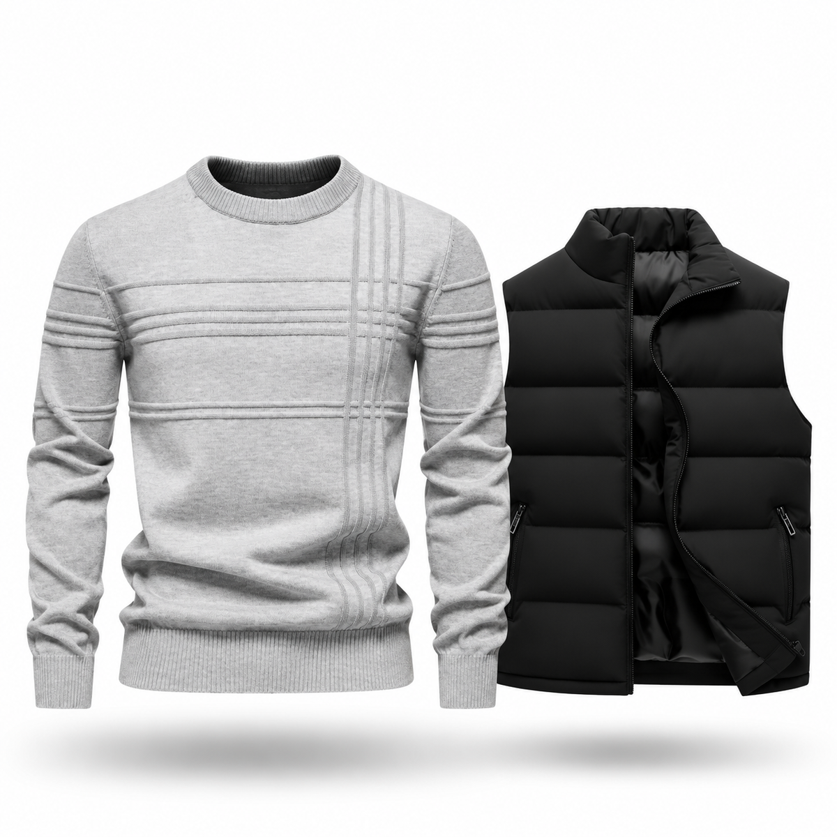 Premium Sweater + Vest Free
