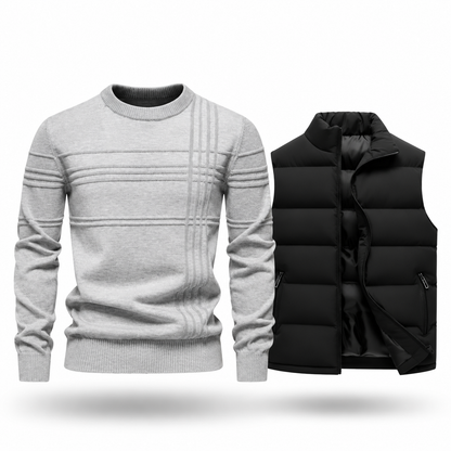 Premium Sweater + Vest Free