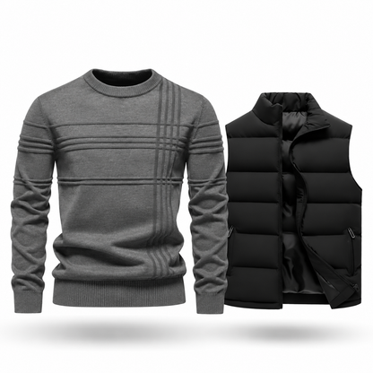 Premium Sweater + Vest Free