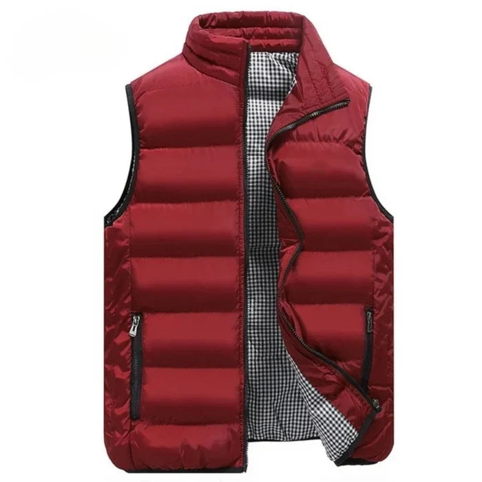 Stand Collar Vest
