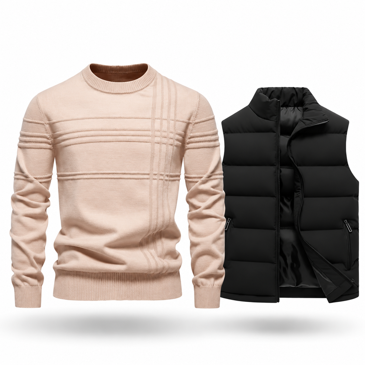 Premium Sweater + Vest Free