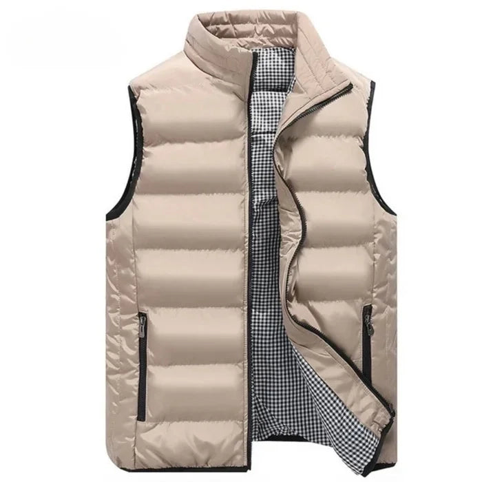 Stand Collar Vest