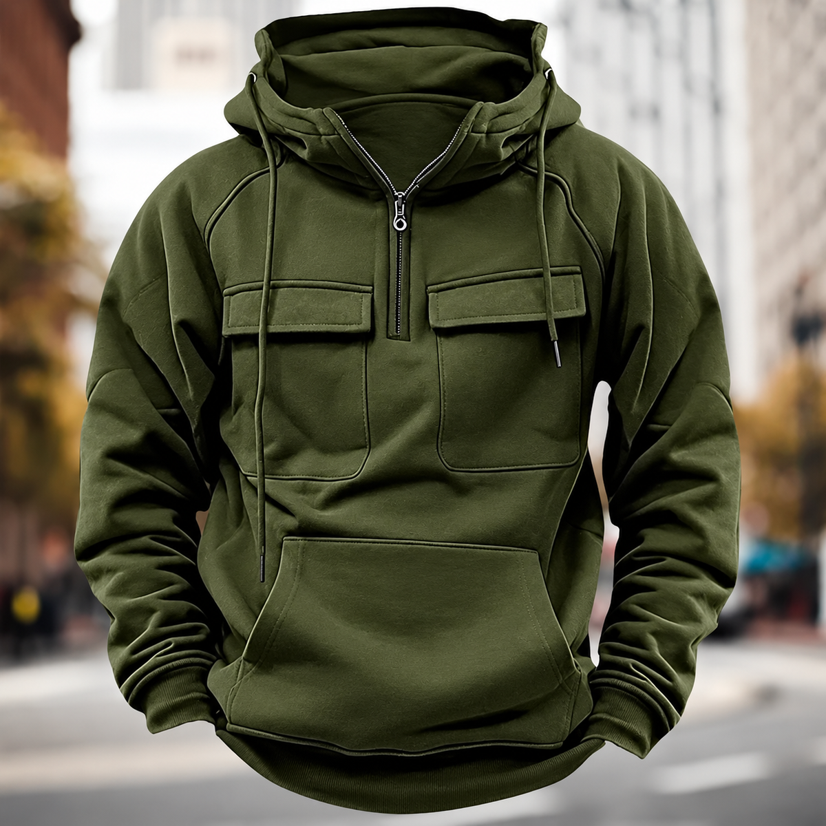 New Hooded Pullover