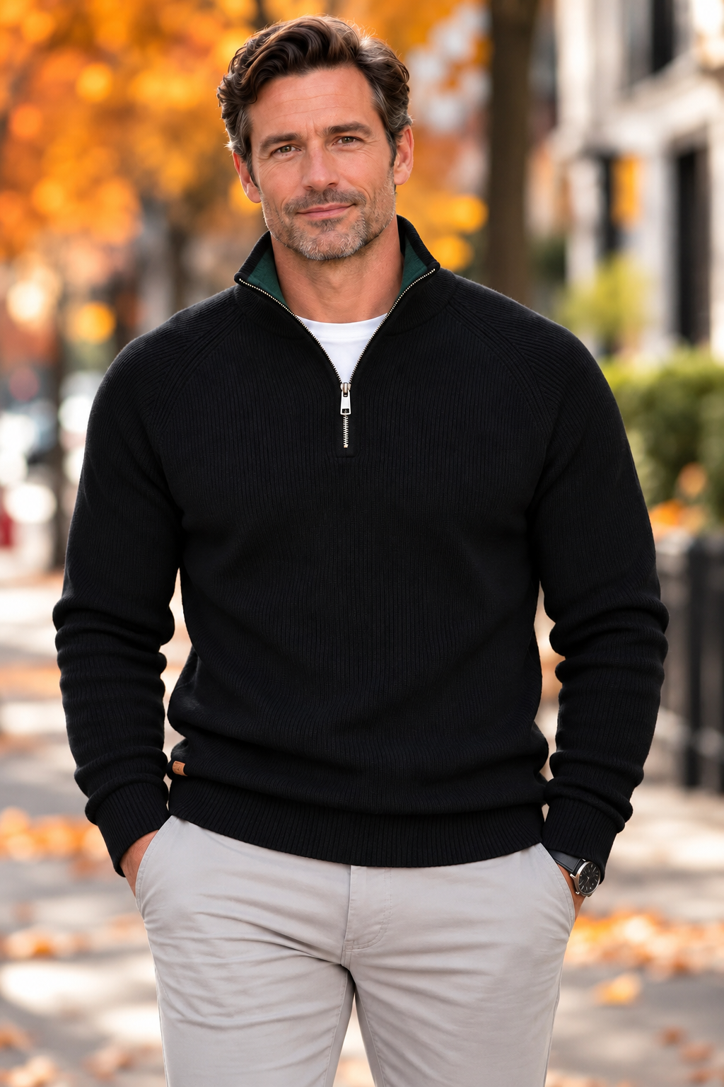 Half-Zip Sweater