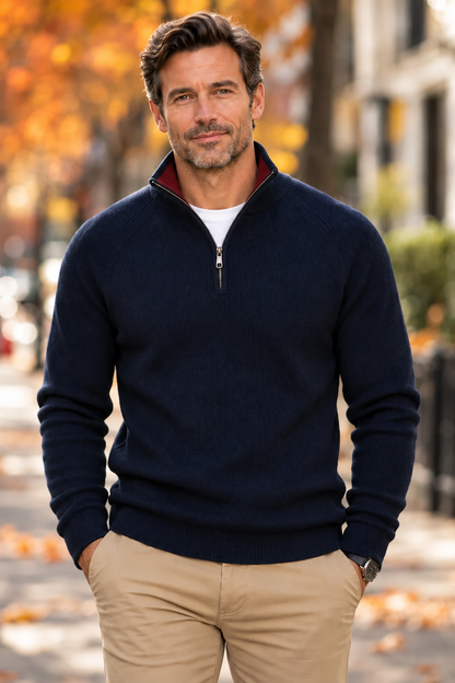 Half-Zip Sweater