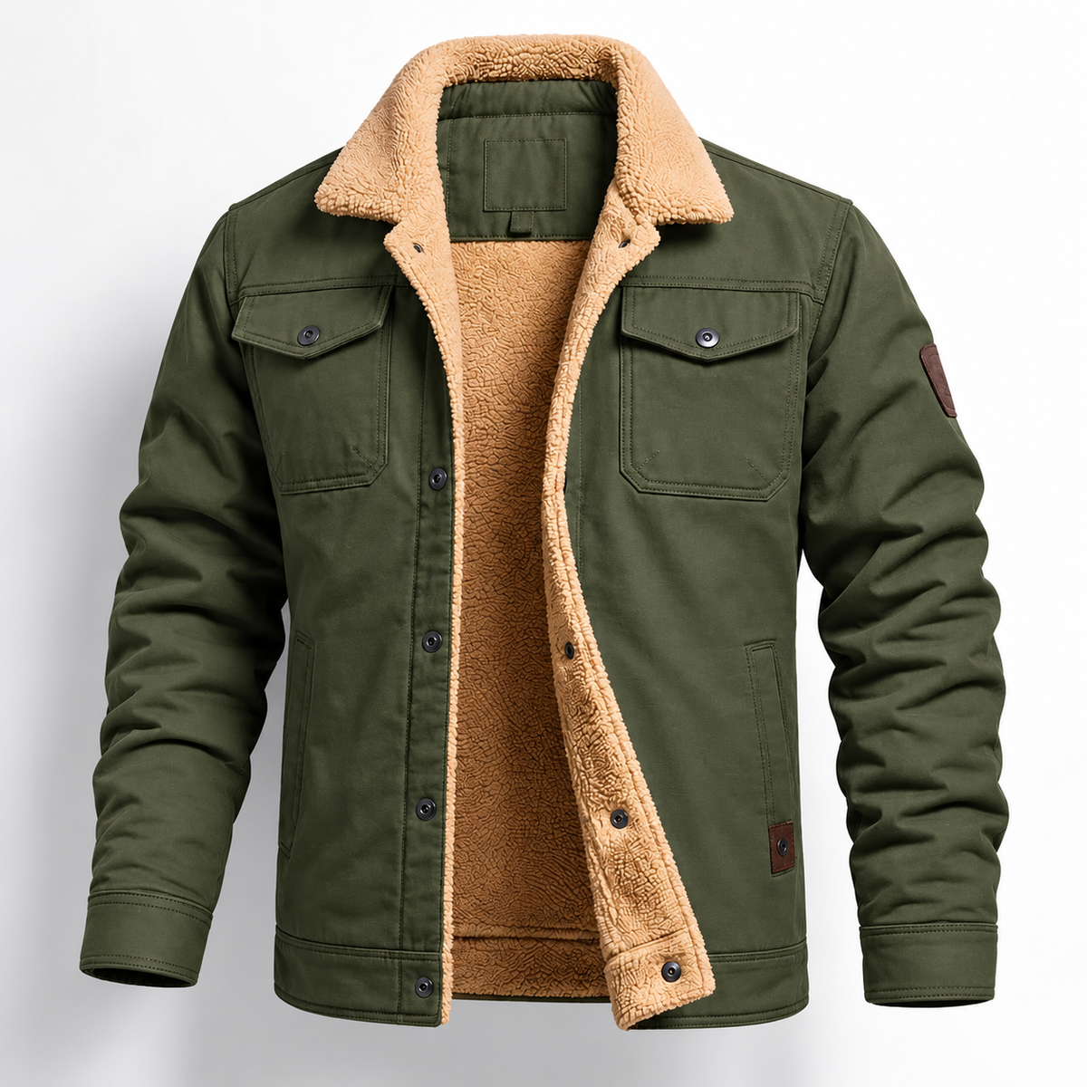 Sherpa-Lined Jacket