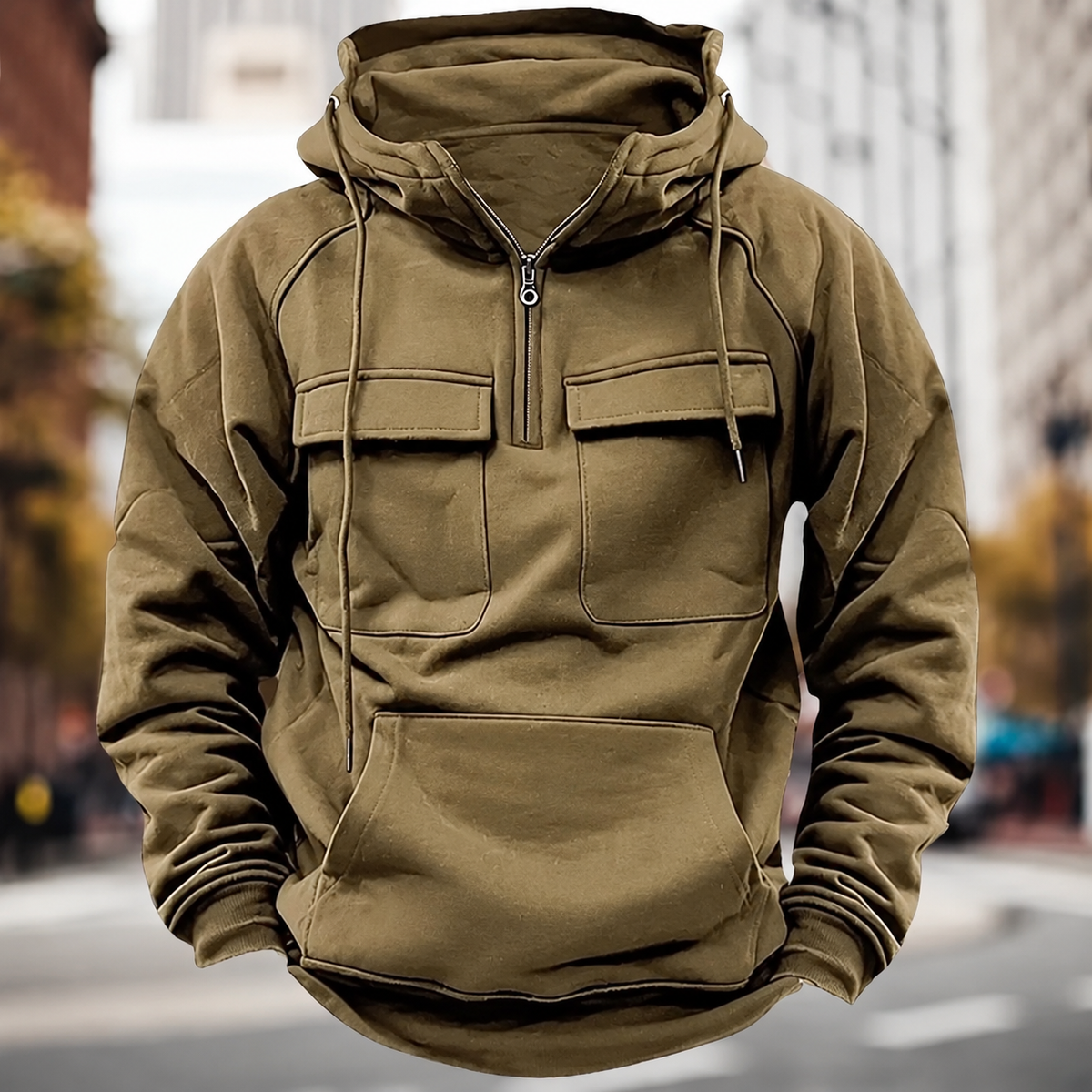 New Hooded Pullover