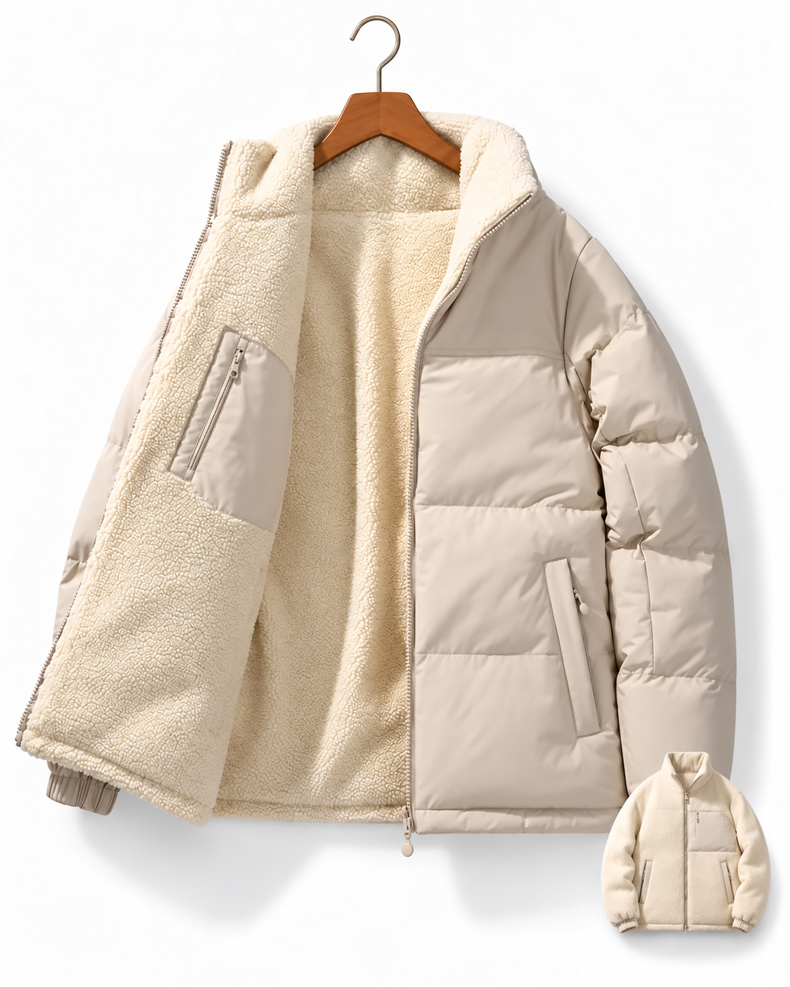 Fleece Reversible Jacket