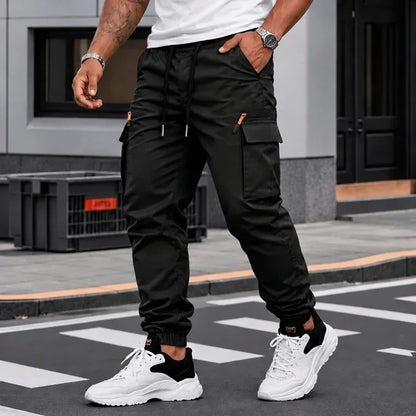 Multi-Pocket Cargo Joggers
